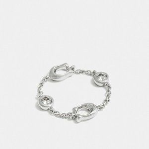 Coach Signature C Chain Linked Ring, $65 - F37668
